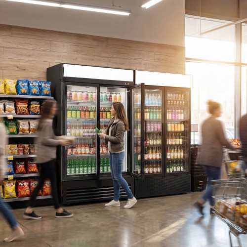 Commercial Double Door Display...