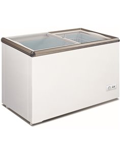 Commercial Display Chest freezer sliding glass lid 253 litres DA-LVNT320