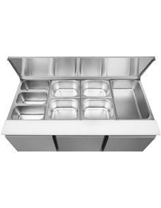 Saladette Open top 3 doors | Stalwart DA-THS903 2