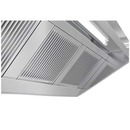 Wall type Extraction canopy with Filter &amp Fan &amp Lights &amp Speed control 1000x700x450mm | DA-VH107F