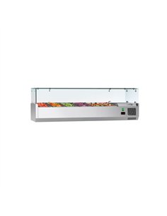 Countertop Prep Well / Refrigerated Topping Unit ECO - 1400x395mm - 6x GN 1/3