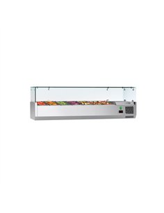 Countertop Prep Well / Refrigerated Topping Unit ECO - 1500x395mm - 6x GN 1/3