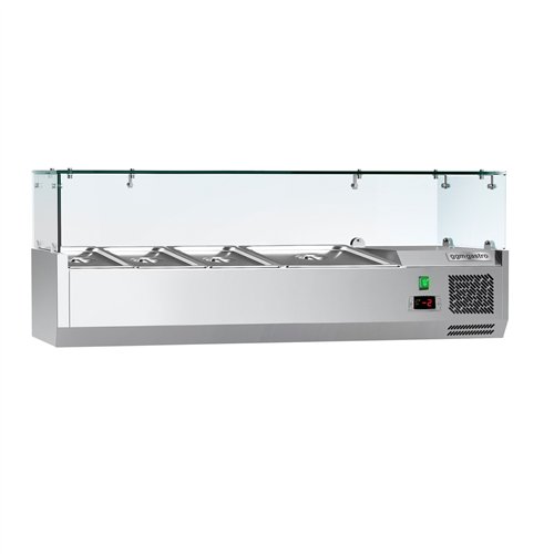 Countertop Prep Well / Refrigerated Topping Unit ECO - 1200x395mm - 4x GN 1/3
