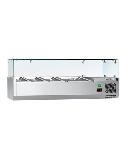 Countertop Prep Well / Refrigerated Topping Unit ECO - 1200x395mm - 4x GN 1/3