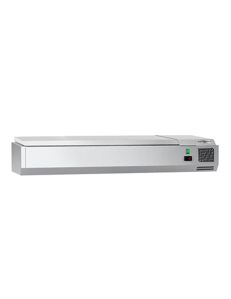 Countertop Prep Well / Refrigerated Topping Unit ECO - 1400x335mm - 6x GN 1/4