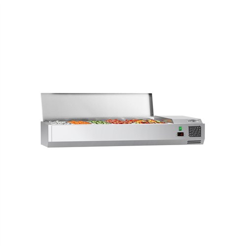 Countertop Prep Well / Refrigerated Topping Unit ECO - 1400x395mm - 6x GN 1/3