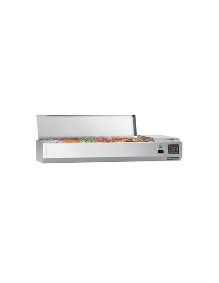 Countertop Prep Well / Refrigerated Topping Unit ECO - 1400x395mm - 6x GN 1/3