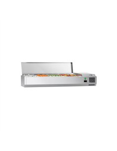 Countertop Prep Well / Refrigerated Topping Unit ECO - 1200x281/395mm - 4x GN 1/3
