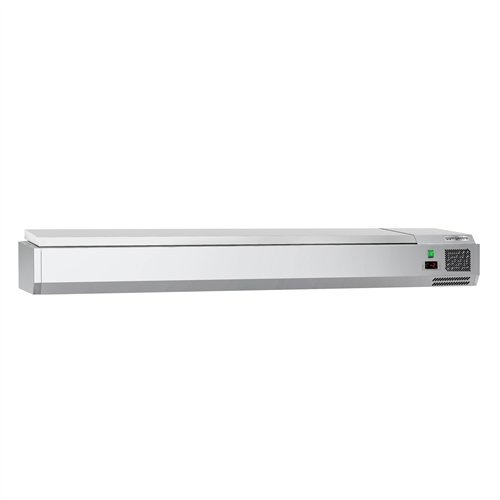Countertop Prep Well / Refrigerated Topping Unit ECO - 2000x395mm - 9x GN 1/3