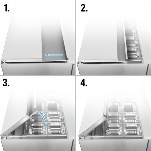 G-Series Saladette Counter Fridge...