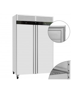 Commercial Double Upright Fridge Stainless Steel - 1200 Litre, 2 Years Full Catering Warranty 2