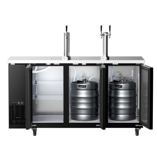 Commercial Triple Tap Beer Dispenser...