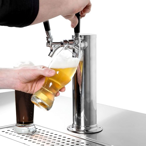 Commercial Triple Tap Beer Dispenser...