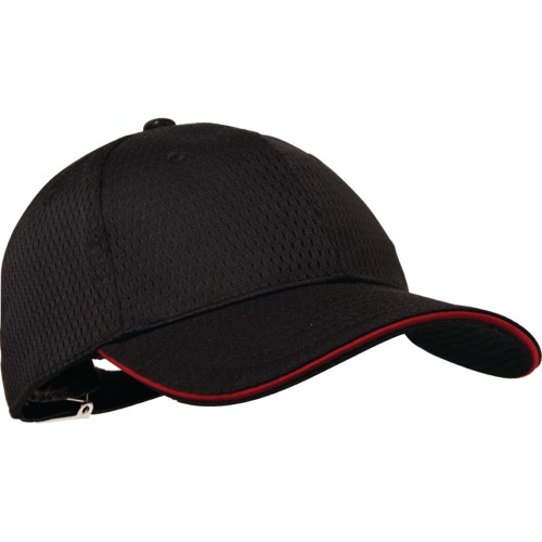 Colour by Chef Works Cool Vent Baseball Cap with Red