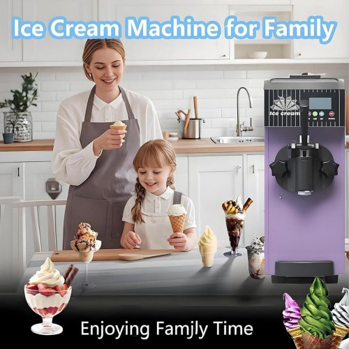 Commercial Countertop Soft Serve Ice...