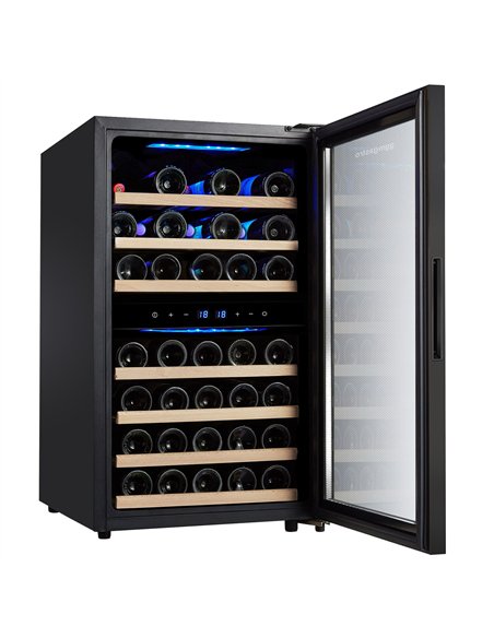 Commercial Wine Fridge - Dual Zone - 120L - max. 45 bottles