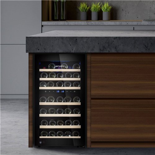 Commercial Wine Fridge - Dual Zone - 120L - max. 45 bottles