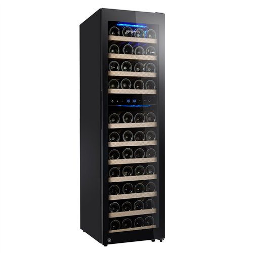 Commercial Wine Fridge - Dual Zone - 160L - max. 53 bottles