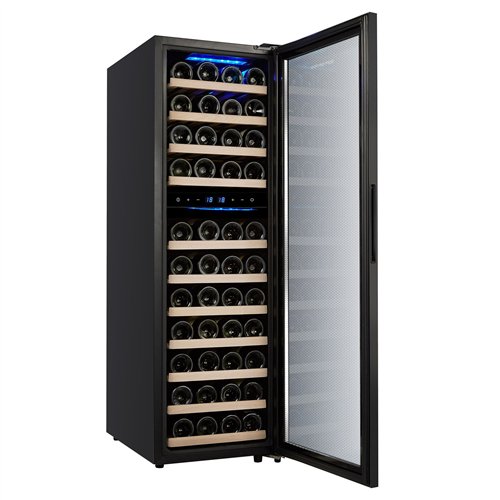 Commercial Wine Fridge - Dual Zone - 160L - max. 53 bottles