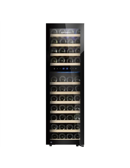 Commercial Wine Fridge - Dual Zone - 160L - max. 53 bottles