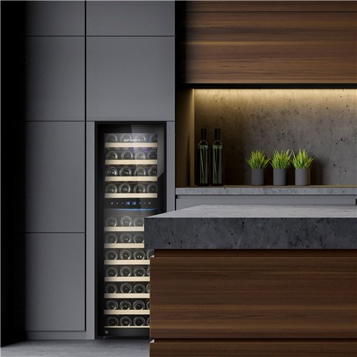 Commercial Wine Fridge - Dual Zone - 160L - max. 53 bottles