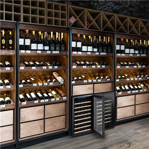 Commercial Wine Fridge - Single Zone - 120L - max. 52 bottles