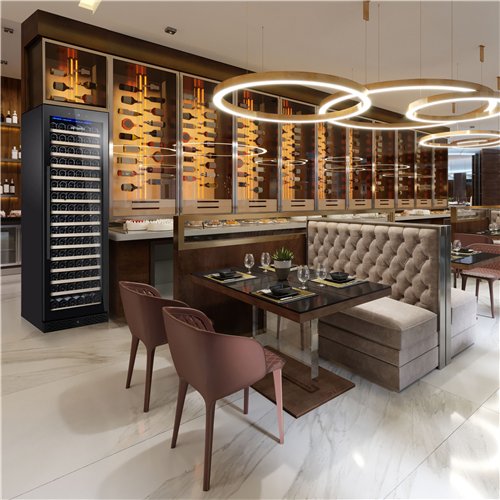 Commercial Wine Fridge - Single Zone - 450L - max. 171 bottles
