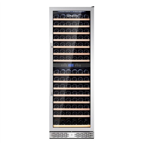 Commercial Wine Fridge - Dual Zone - 450L - max. 160 bottles