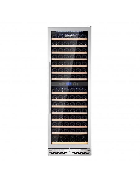 Commercial Wine Fridge - Dual Zone - 450L - max. 160 bottles