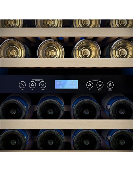 Commercial Wine Fridge - Dual Zone - 450L - max. 160 bottles