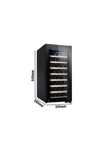 Commercial Wine Fridge - Single Zone - 100L - max. 38 bottles