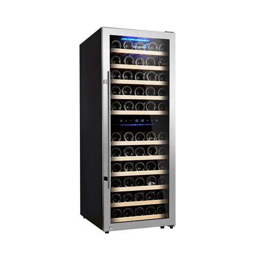 Commercial Wine Fridge - Dual Zone - 200L - max. 73 bottles