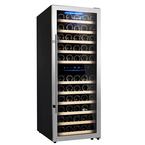 Commercial Wine Fridge - Dual Zone - 200L - max. 73 bottles