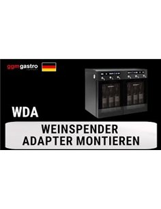 Refrigerated Wine Dispenser - Single Zone - 4 Bottle 2