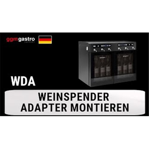 Refrigerated Wine Dispenser - Single Zone - 4 Bottle