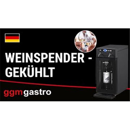 Refrigerated Wine Dispenser - Single Zone - 4 Bottle