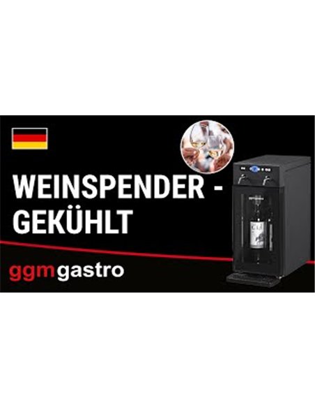 Refrigerated Wine Dispenser - Single Zone - 4 Bottle