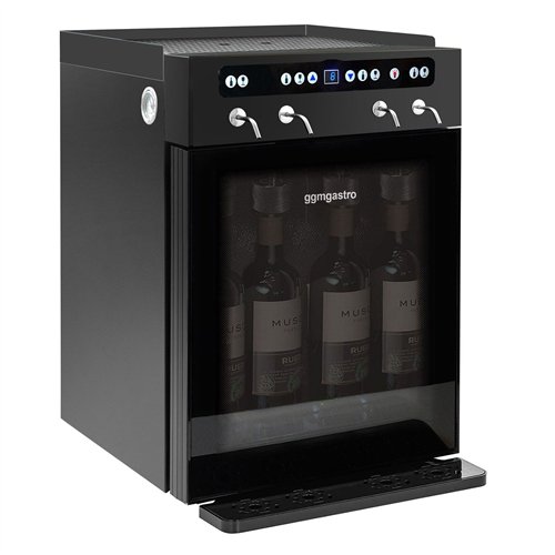 Refrigerated Wine Dispenser - Single Zone - 4 Bottle
