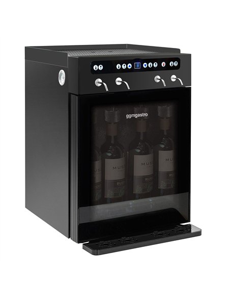 Refrigerated Wine Dispenser - Single Zone - 4 Bottle