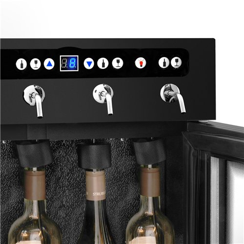Refrigerated Wine Dispenser - Single Zone - 4 Bottle