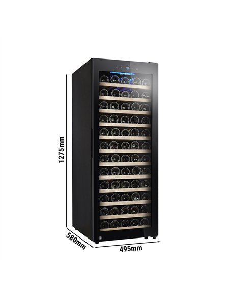 Commercial Wine Fridge - Single Zone - 200L - max. 80 bottles