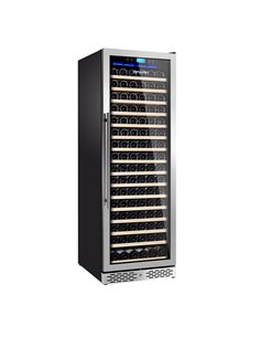 Commercial Wine Fridge - Black - Freestanding - Single Zone - 450L - max. 171 bottles