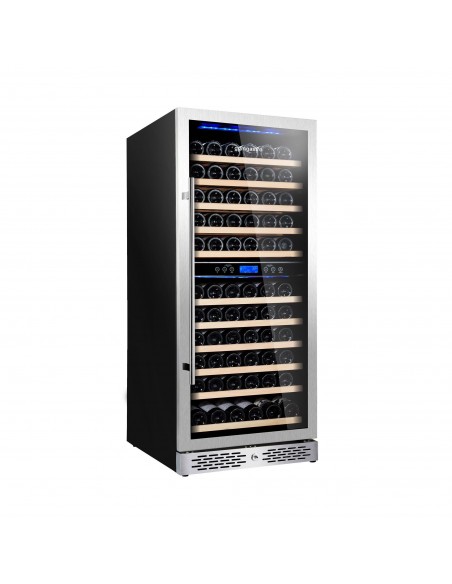 Commercial Wine Fridge - Dual Zone - 350L - max. 116 bottles