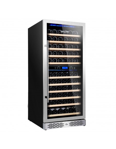 Commercial Wine Fridge - Dual Zone - 350L - max. 116 bottles