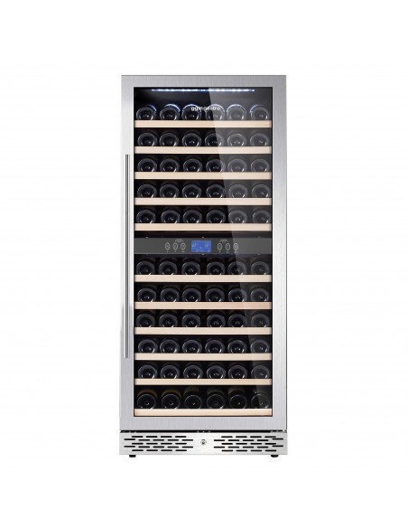 Commercial Wine Fridge - Dual Zone - 350L - max. 116 bottles