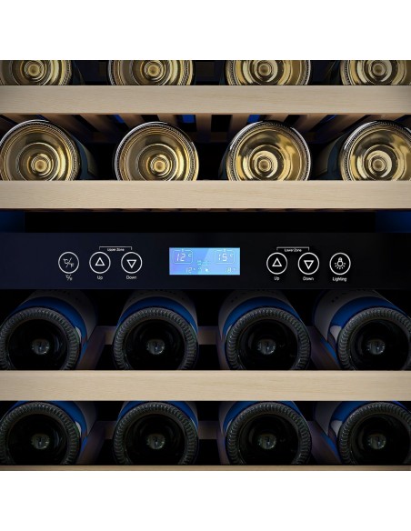 Commercial Wine Fridge - Dual Zone - 350L - max. 116 bottles
