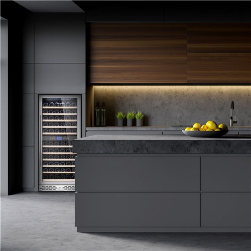 Commercial Wine Fridge - Dual Zone - 350L - max. 116 bottles