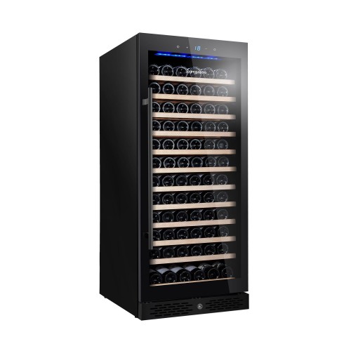 Commercial Wine Fridge ECO - Stainless Steel - Freestanding - Single Zone - 350L - max. 127 bottles