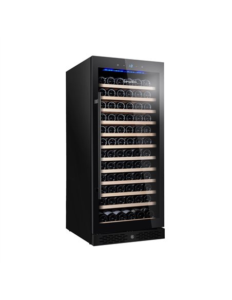 Commercial Wine Fridge ECO - Stainless Steel - Freestanding - Single Zone - 350L - max. 127 bottles