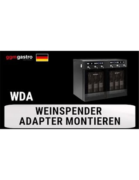 Refrigerated Wine Dispenser - Single Zone - 2 Bottle